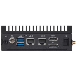 ASUS EBS-P310W Fanless Computer, Intel Atom x7000RE processor, LPDDR5 4800, HDMI, DP++, dual-LAN, multiple USB & COM ports, 9-36V DC